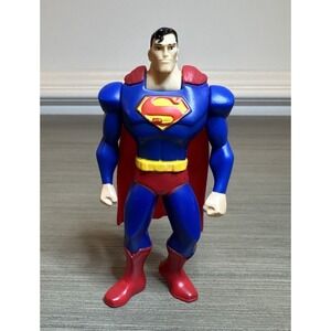 Superman Action Figure 4" DC Comics Young Justice McDonalds Happy‎ Meal Toy 2011